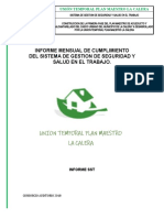 Informe SST de La Calera