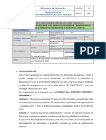 Labores Informe 13 Al 17 de Abril 2020