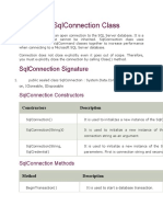 Sqlconnection Signature