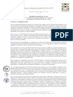 Decreto Municipal Nº094 