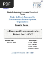 Projet de Financement Externe de L'Entreprise