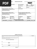 Priority Roro Services Booking Notification