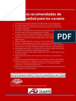 Practicas Recomendadas de Ciberseguridad