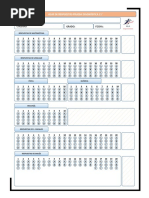 Hoja de Respuestas Prueba Diagnóstica 2020