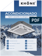 EQUIPO SPLIT CASSETTE ECOLOGICO R410 (Baja Resolución)