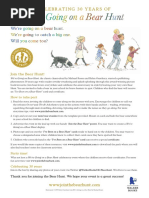 We're Going On A Bear Hunt WBD Activity Pack 2019 PDF