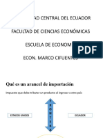 Aranceles y Nomenclatura Arancelaria