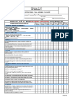 Preoperacional Andamio Colgante