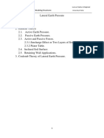 Foundation Lecture Note Lateral Earth Pressure