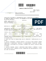 Certificado de Constitución y Gerencia