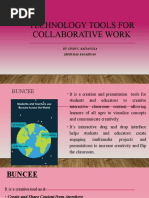 Technology Tools For Collaborative Work PPT Undone T