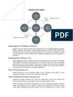 Porter'S Five Forces: Bargaining Power of Suppliers: Moderate