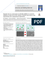 Construction and Building Materials: Ali Dehghani, Ghasem Bahlakeh, Bahram Ramezanzadeh, Mohammad Ramezanzadeh