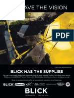 You Have The Vision: Blick Has The Supplies