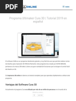 【 O 】 Programa Cura 3D PDF