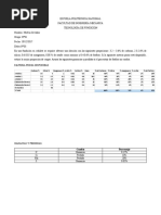 Cálculo de Cargas en Fundición