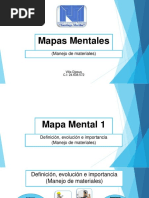 Mapas Mentales (Manejo de Materiales)