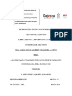 La Ciencias Naturales en Educacion Basica Formacion de La Ciudadania para El Siglo XXI