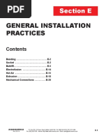 General Installation Practices: Section E