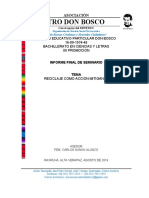 5to2 - G1 - ESTRUCTURA INFORME FINAL SEMINARIO 2019