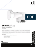 Home Pro: Quattro Universal 40mm PLL LNB Idlh-Qtl410-Hmpro-Opn