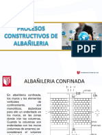 Proceso Constructivo de Albañileria