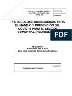 Protocolos de Bioseguridad - Peluquerias