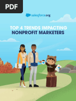 Top 4 Trends Impacting: Nonprofit Marketers