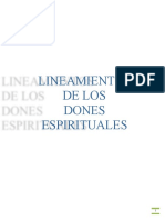 Lineamientos de Los Dones Espirituales