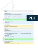 Examen Tipos de Pensamiento y Bloqueos