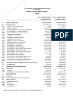 Estado de Resultados Agosto