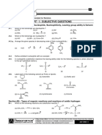 Part - I: Subjective Questions: Section (A) : Electrophile, Nucleophile, Nucleophilicity, Leaving Group Ability Solvent