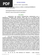 Petitioner Vs Vs Respondents Gella Danguilan Nabaza & Associates Manuel M. Lazaro & Associates