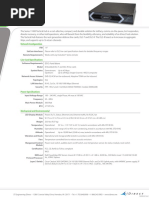 Idirect Series 11000 Tactical Hub Spec Sheet 082019 PDF