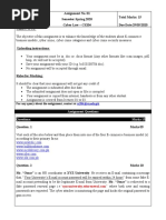 Assignment Questions Questions: Marks 1555