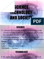 Science Technology and Society