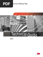 Technical Guide: 3M VHB Structural Glazing Tape