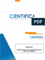 PRACTICA 9 Determinación de HDL y LDL en Plasma