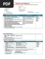 Proyecto de Aprendizaje 2°