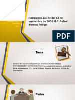 Radicación 13974 Del 13 de Septiembre de 2000 M.P. Rafael Mendez Arango