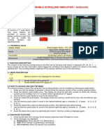 UNIVERSAL PROGRAMMABLE SCROLLING INDICATOR - UniScroll2 PDF