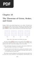 The Theorems of Green, Stokes, and Gauss