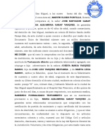 Diligencias de Acptacion Tes Via Notarial