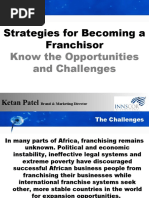 Strategies For Becoming A Franchisor: Know The Opportunities and Challenges