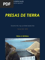 Tema 5. Presas de Tierra