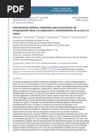 Intervenciones Estéticas Combinadas para La Prevención Del Envejecimiento Facial y La Restauración y Embellecimiento de La Cara y El Cuerpo - PDF