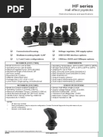 HF Series: Hall Effect Joysticks