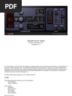 Adverb User'S Guide: Audio Damage, Inc. Release 1.0