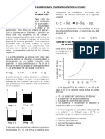 Pruebas Saber Concentracion Soluciones