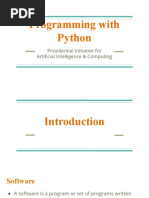 Programming With Python